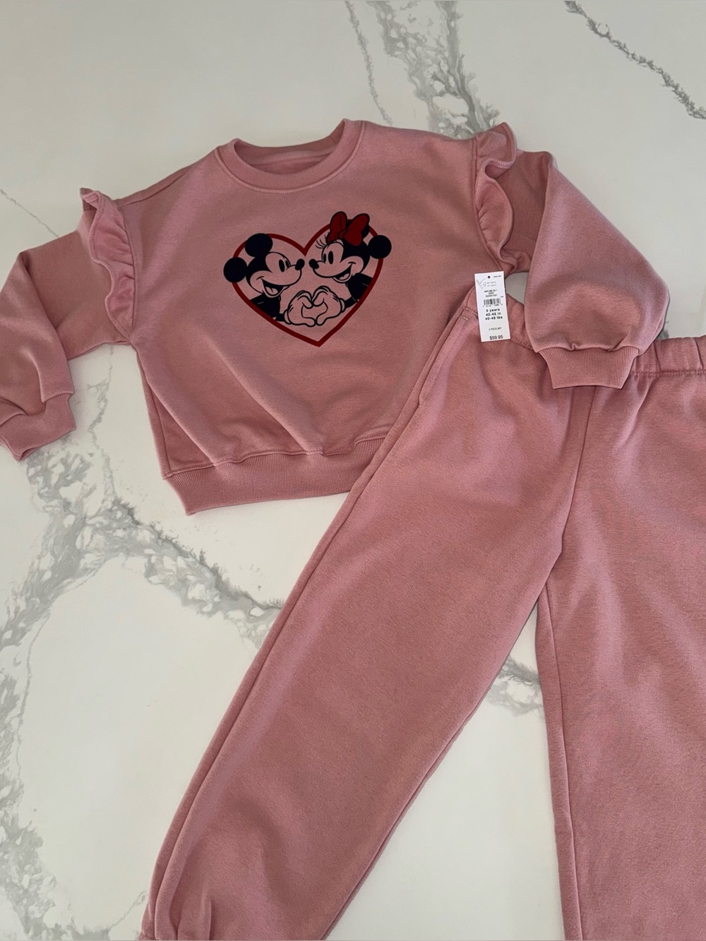 GAP Mickey Mouse & Minnie Mouse Girls Disney Outfit Size 5